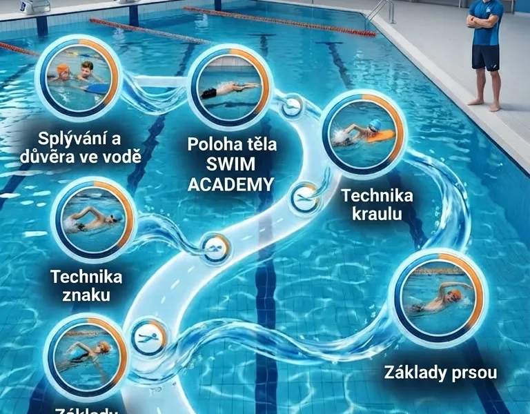Program rozvoje pohybových dovedností pro 8letého plavce