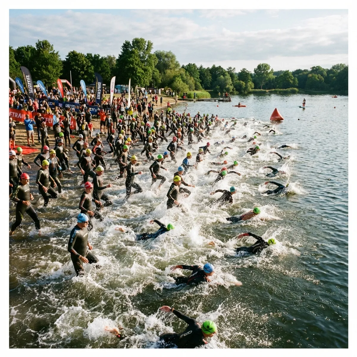 Jak se připravit na závod v triatlonu – plavecká část